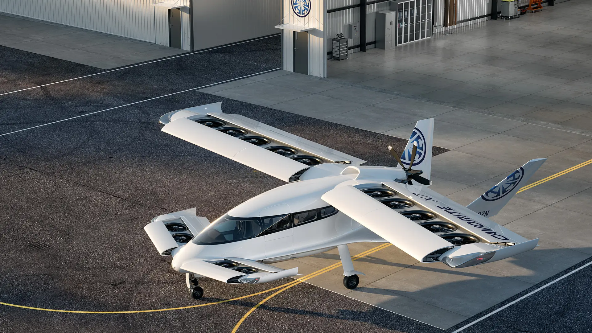 We support aerospace innovators by enabling them to meet the highest standards of performance, safety, and reliability - driving forward the future of electrified flight.   Image depicting the Aerospace market